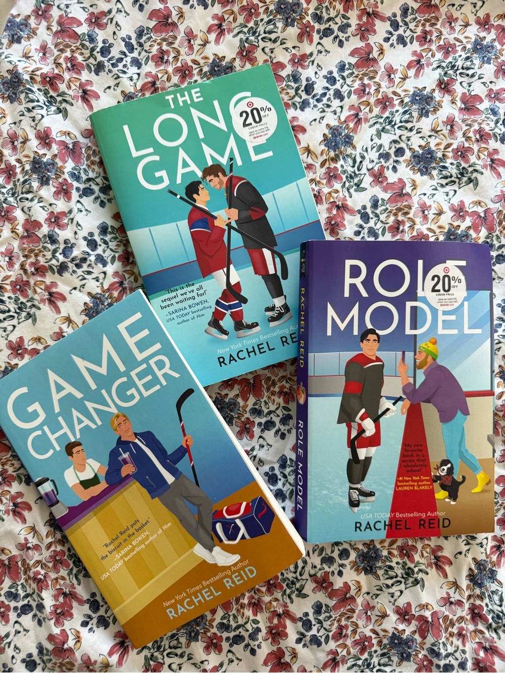 3-Book Game Changers by Rachel Reid Bundle